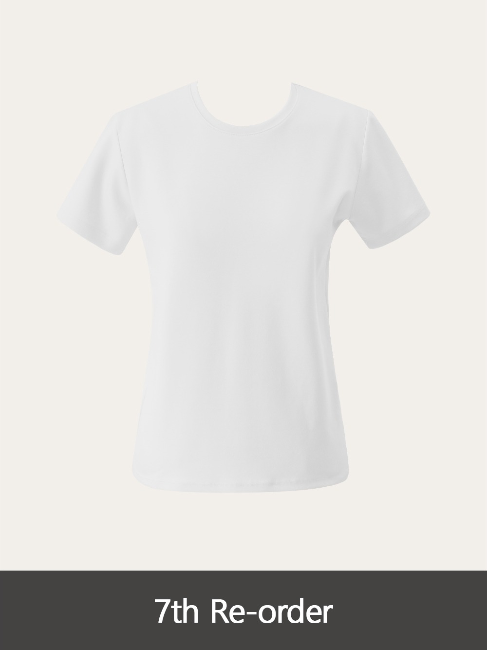 [7차 리오더] 모찌 베이직 티셔츠 - 3 Colors